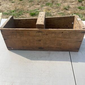 Tillamook Wooden Cheese Crate